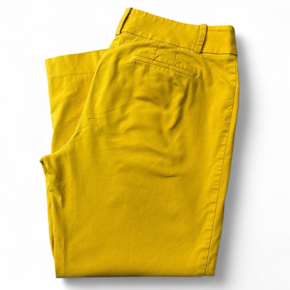Ann Taylor LOFT Julie Fit The Riviera Pant – Women's Size 10 – Yellow